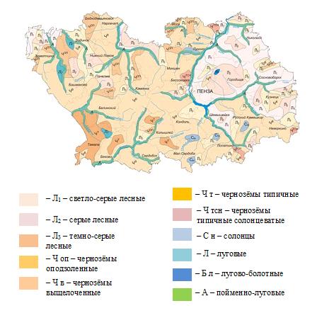 Карта грунтов пенза